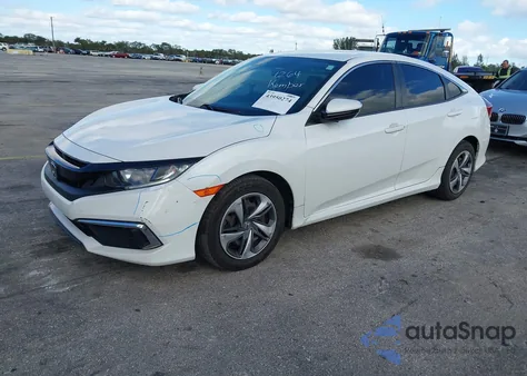 2020 Honda Civic Lx из США, поврежденный, VIN 2HGFC2F67LH548460